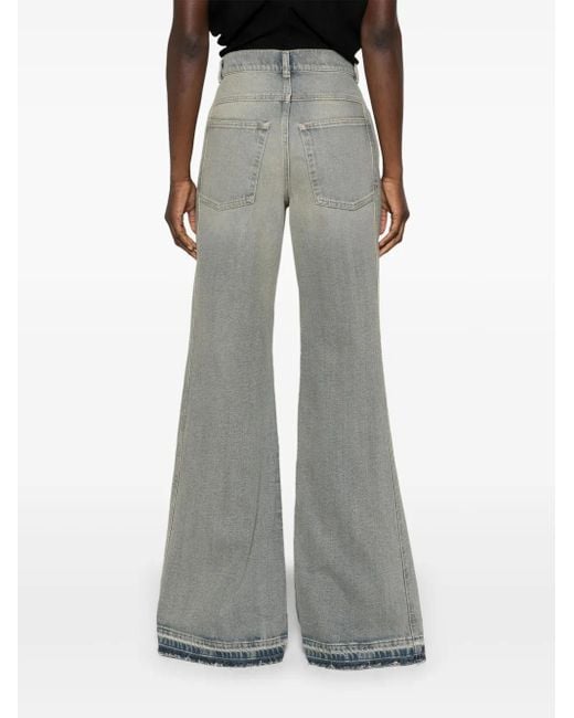 Andrea Ya'aqov Gray Halbhohe Schlagjeans