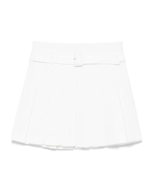 ShuShu/Tong Mini-Plooirok in het White