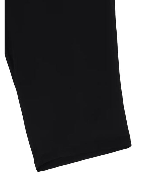 Yohji Yamamoto Black Pantalon Chino À Plis for men