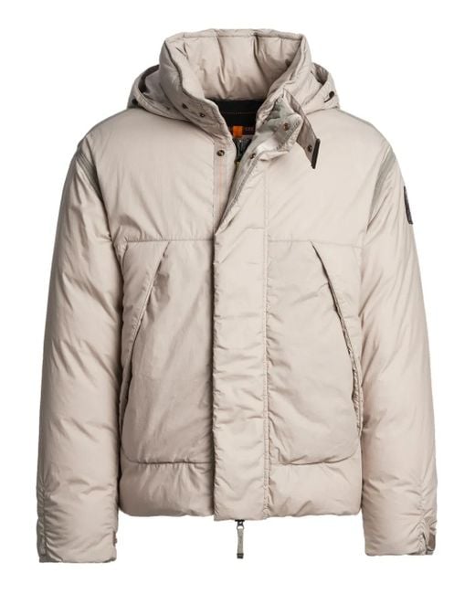 Parajumpers Gefütterte Kapuzenjacke in Natural für Herren