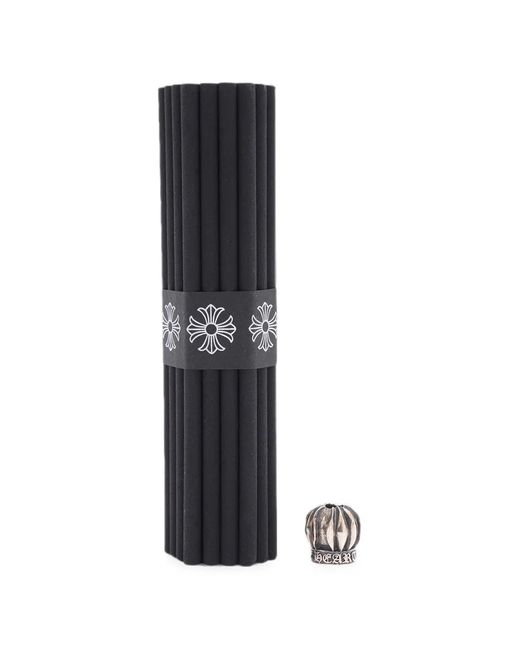 Chrome Hearts White Logo-Engraved Incense Stickers And Holder (Set Of 22) for men