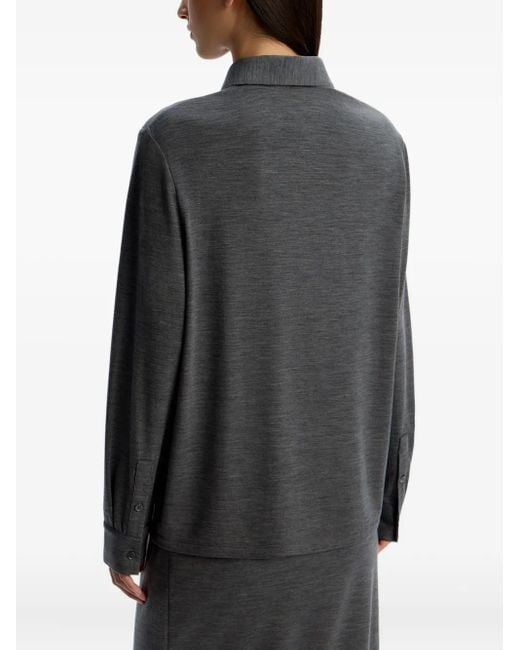 Camisa con botones 12 STOREEZ de color Gray