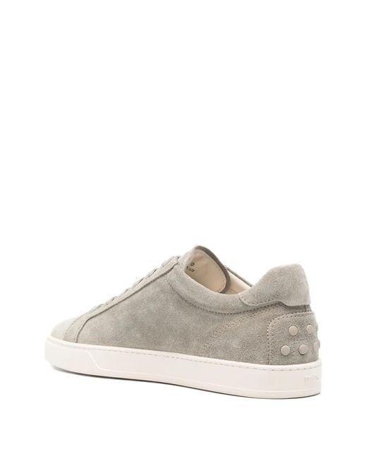 Tod's White "Reversed" Sneakers for men