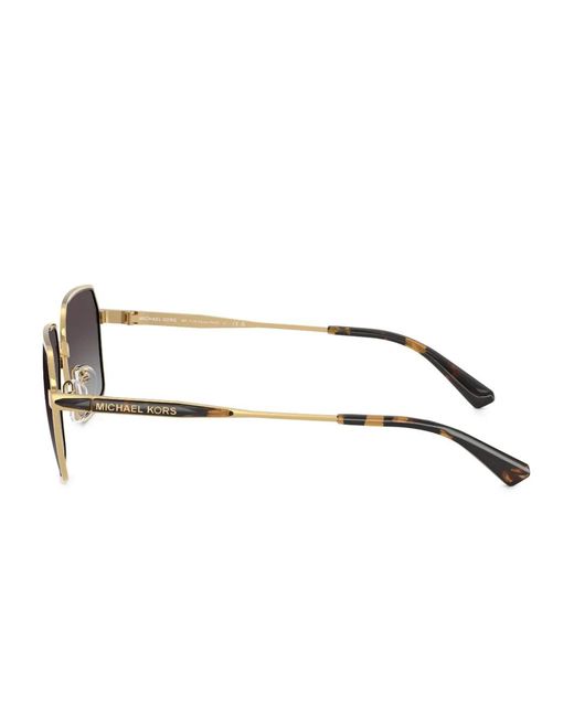 Michael Kors Gray Geometric Sunglasses for men