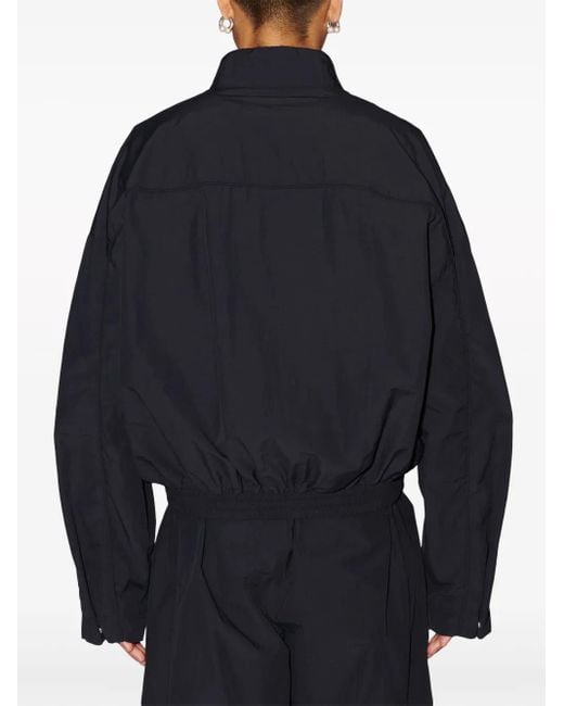 Ambush Blue Logo-Embroidered Track Jacket for men