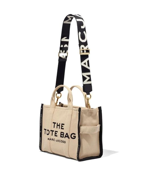 Marc Jacobs White Branded Shoulder Strap