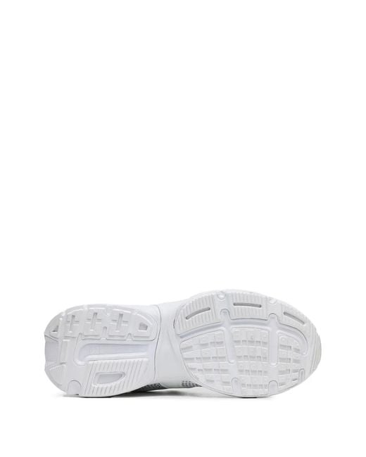 HIDE & JACK White Crystal Embellished Sneakers