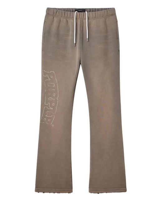 Pantalones de chándal con logo Purple Brand de hombre de color Gray
