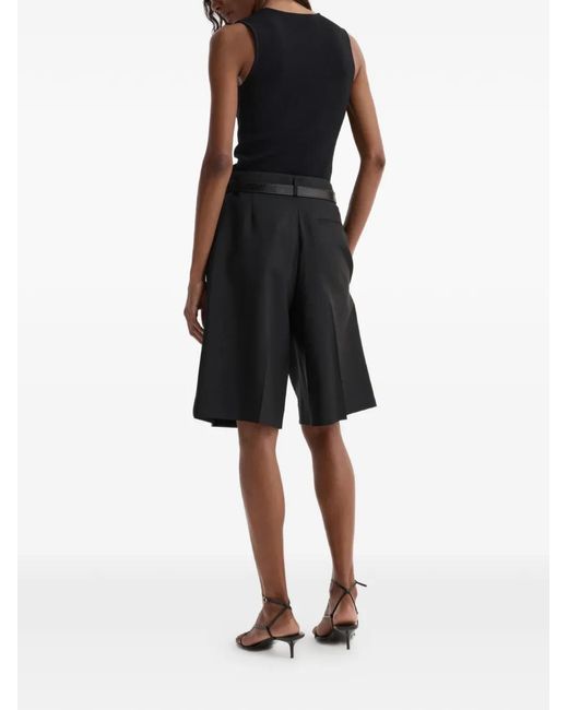 Rohe Black Knitted Bustier Top