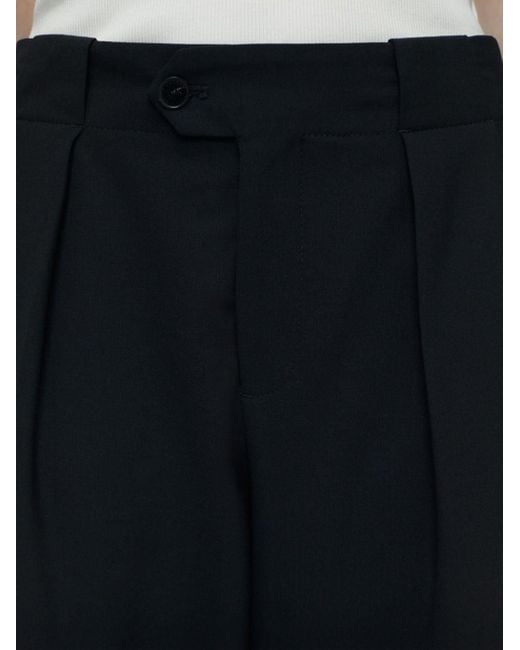 Closed Blue Mawson Pleat-detail Tapered Trousers