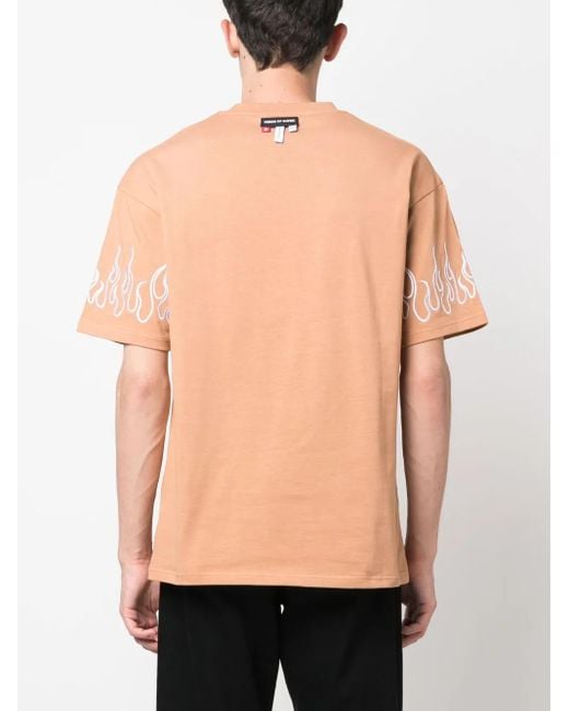 メンズ Vision Of Super エンブロイダリーtシャツ Natural