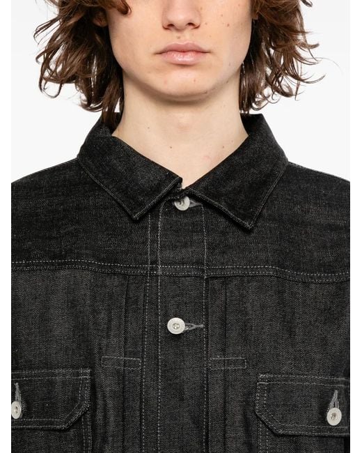 Neighborhood Black Denim Jacket for men
