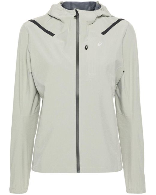 Asics Gray Accelerate Waterproof 2.0 Jacket for men