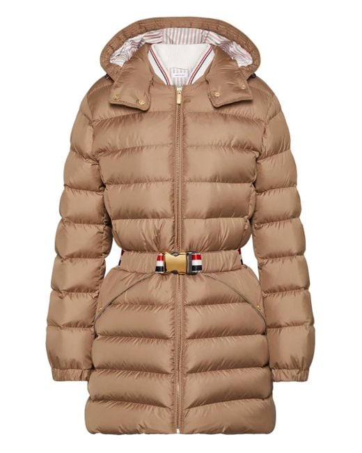 Thom Browne Brown Ultra-Light Down Jacket
