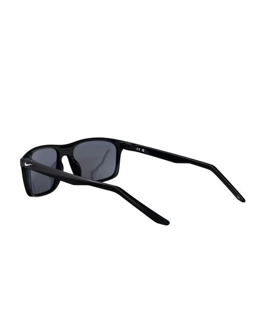 Nike Blue Rectangle-Frame Sunglasses for men