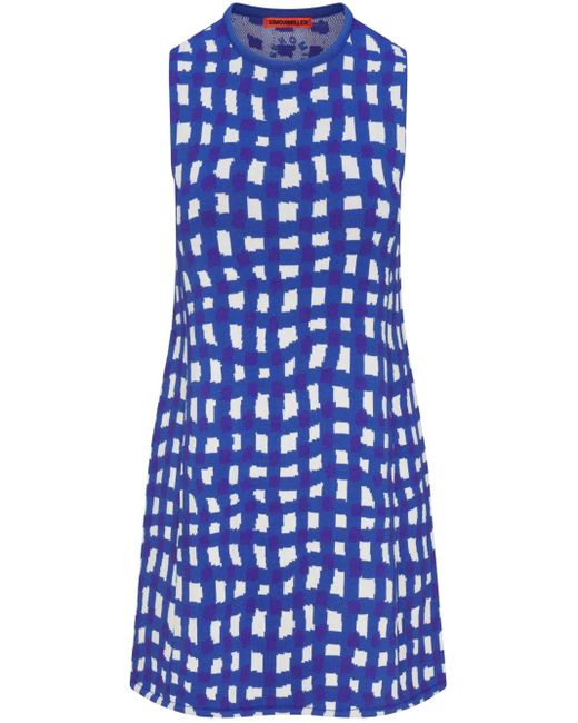 Simon Miller Blue Knits By Zana Mini Dress