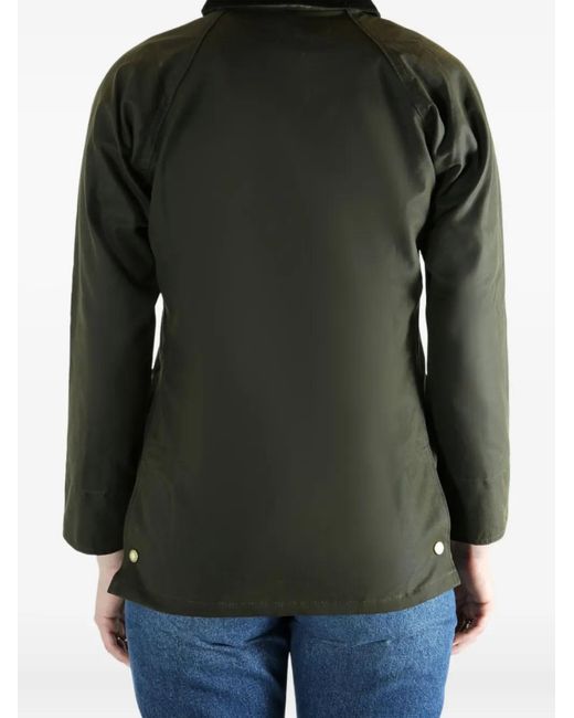 Barbour Green Buttoned-Pocket Jacket