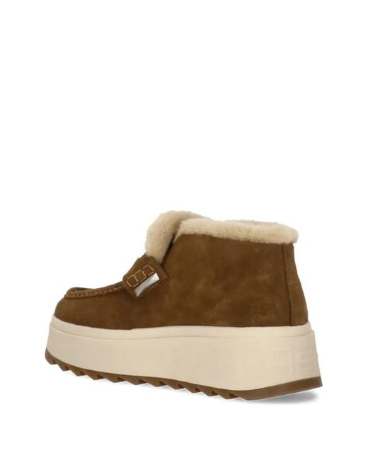 Ash Brown Magic Raised-Sole Sneakers