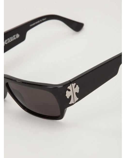 Chrome Hearts Black Bjorn Again Sunglasses for men