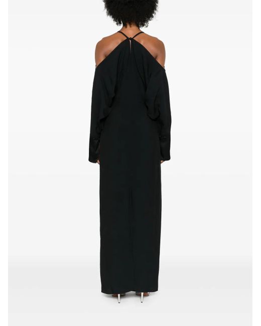 ‎Taller Marmo Black Volturno Maxi Dress