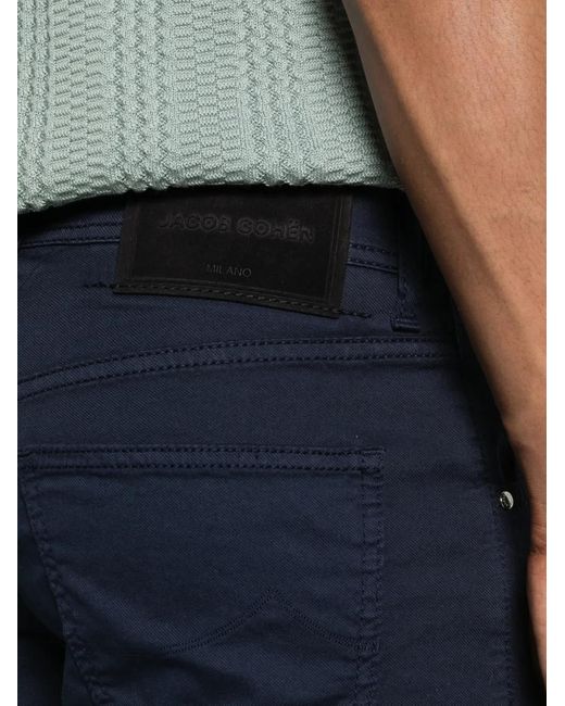 Jacob Cohen Blue Nicolas Shorts for men