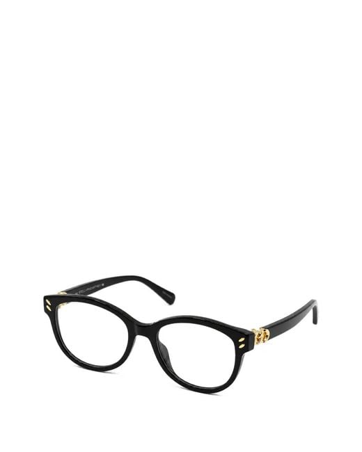 Stella McCartney Black Square-Frame Glasses