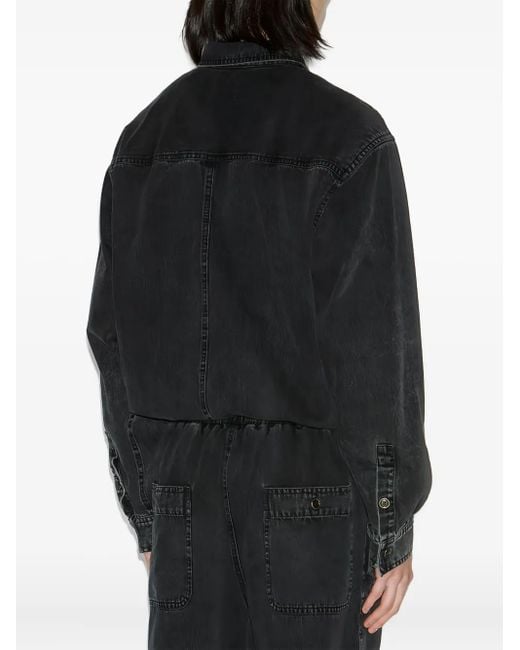 メンズ Isabel Marant Chelby デニム ジャンプスーツ Blue
