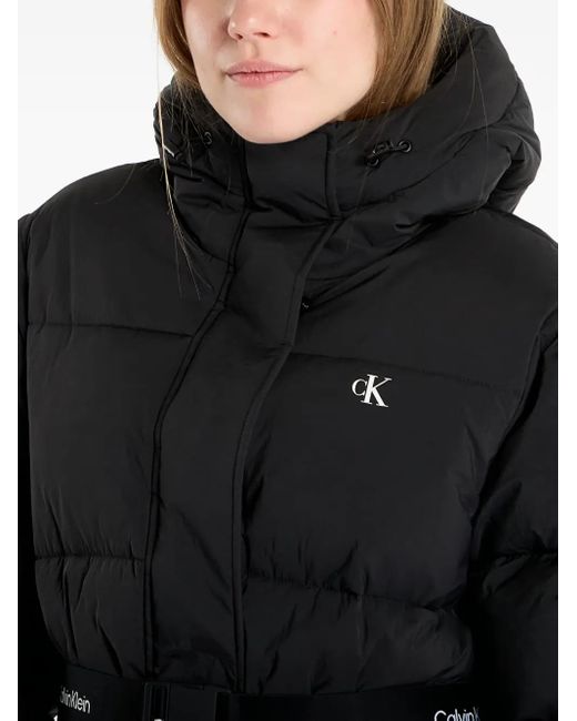 Plumífero Corto Calvin Klein de color Black