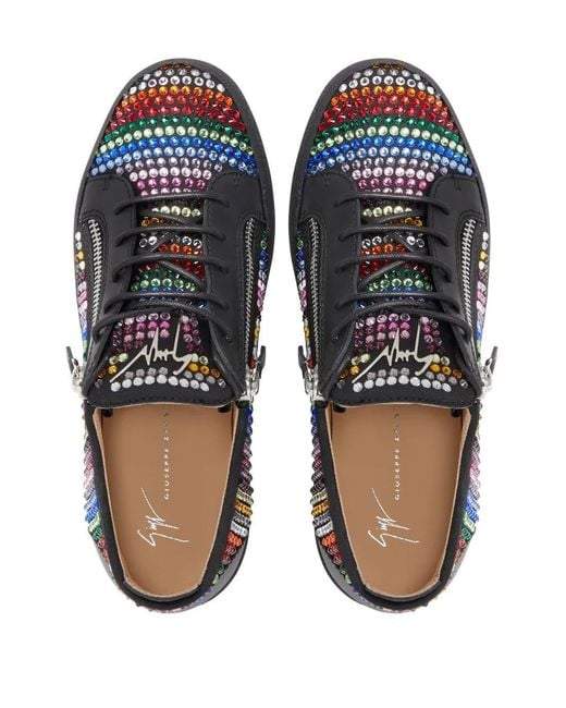 Giuseppe Zanotti Black Trainers for men