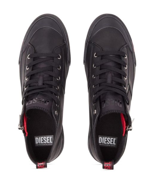 DIESEL S-Athos Sneakers mit Logo-Patch in Black für Herren