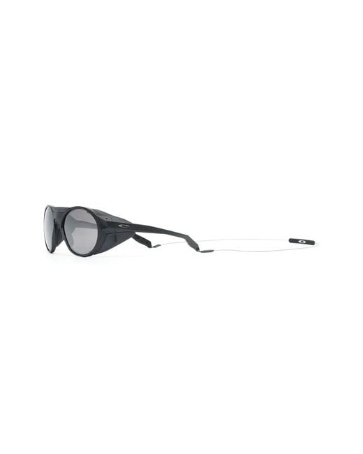 Oakley Black Oval-Frame Sunglasses for men