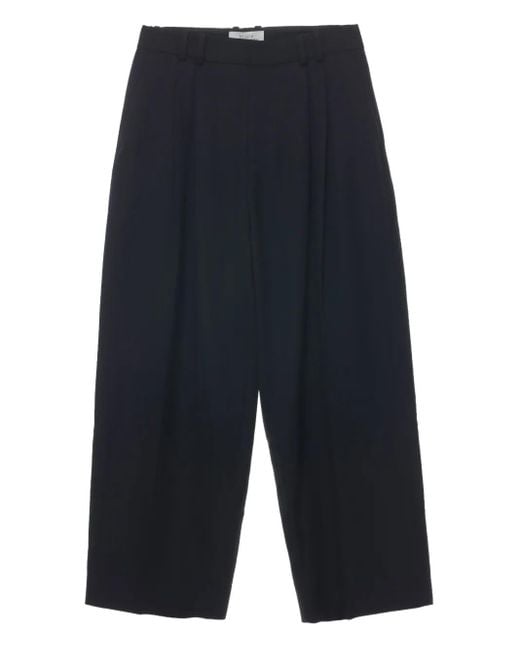 Studio Nicholson Blue Double-Pleat Trousers for men