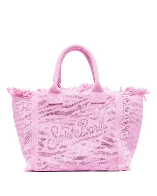 Borsa Tote Vanity di Mc2 Saint Barth in Pink