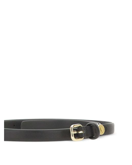 Gianni Chiarini White Ceinture Fine En Cuir