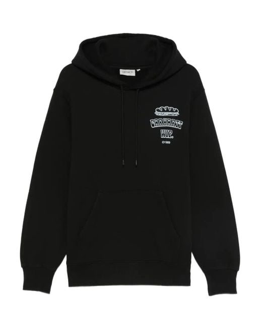 メンズ Carhartt Sandwich パーカー Black