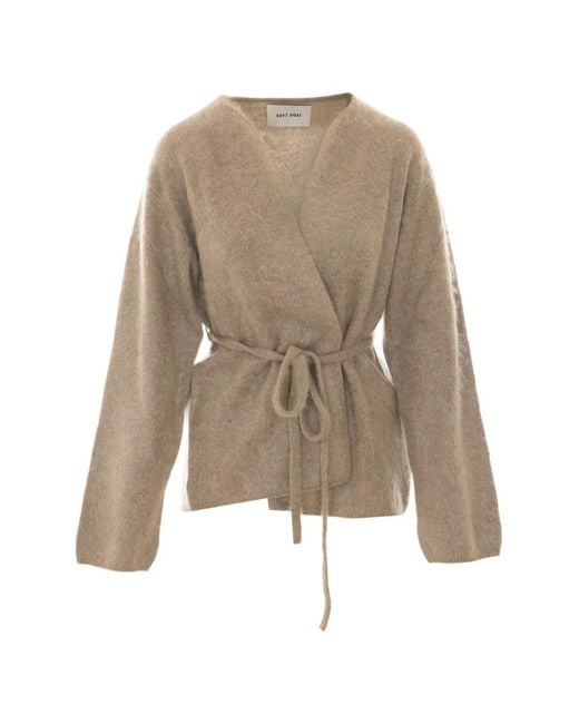 Soft Goat Natural Cashmere Cardigan