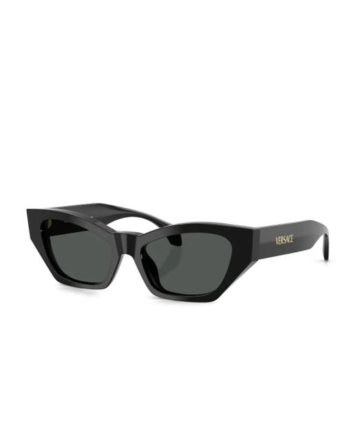 Versace Black Cat-Eye Sunglasses