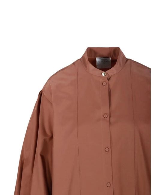 Forte_forte Brown Long-Sleeve Shirt