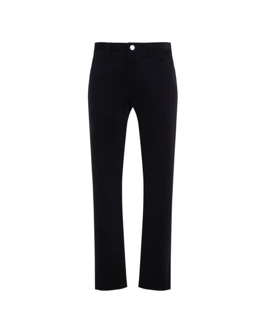 Giorgio Armani Blue 5 Pockets Straight-Leg Trousers for men