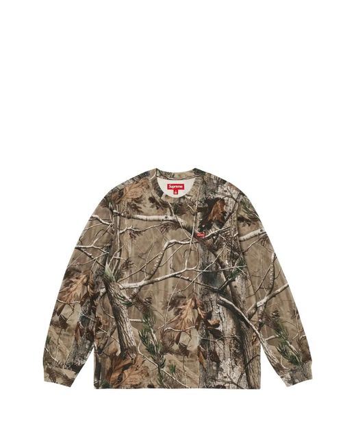 Supreme Multicolor T-Shirt Ample À Imprimé Camouflage for men