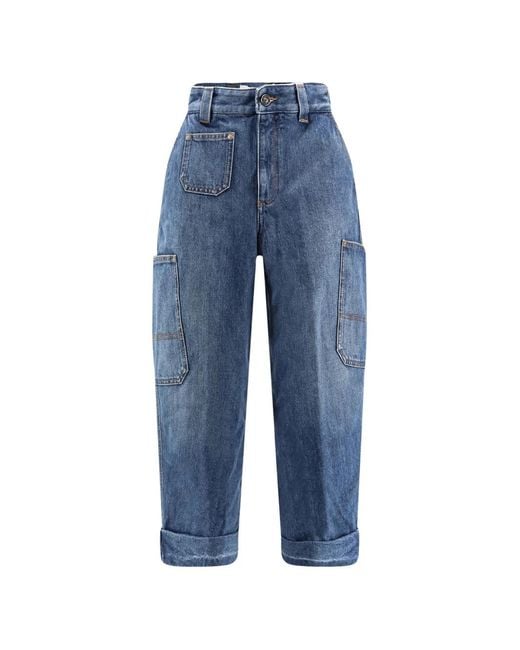 Givenchy High Waist Jeans in het Blue
