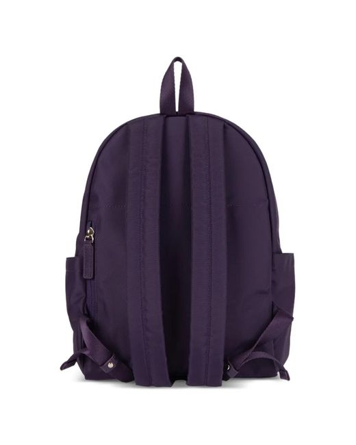 Agnes B. Purple Zip Backpack