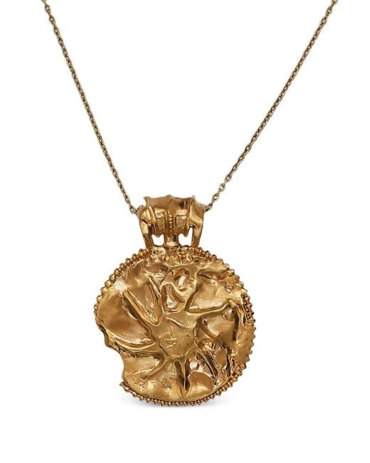 Alighieri Metallic The Sun Salutation Medallion