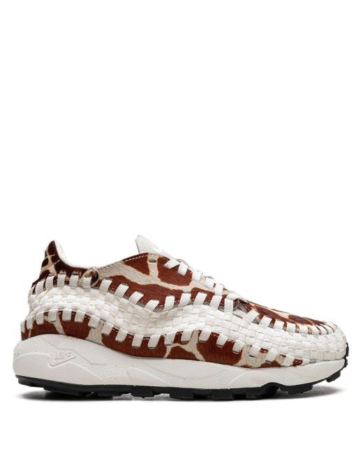 Nike Brown Air Footscape Woven Sneakers