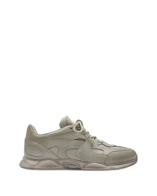 Axel Arigato Gray Eris Leather Sneakers for men