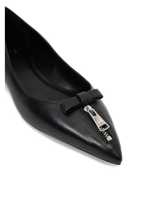 N°21 Black Ballerinas Mit Spitzer Kappe