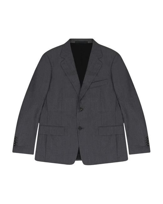 Lanvin Gray Single-Breasted Blazer for men