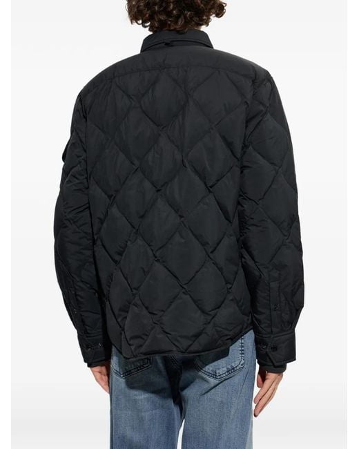 Rag & Bone Blue Dane Quilted Padded Jacket for men