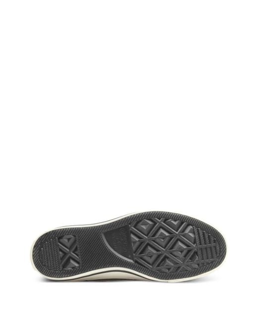 Converse Black Stripe-Pattern Sneakers
