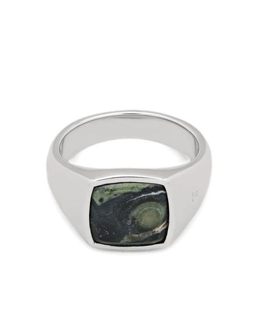 Tom Wood Gray Kay Signet Ring